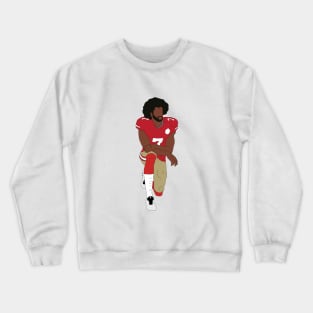 Colin Kaepernick Kneeling Crewneck Sweatshirt